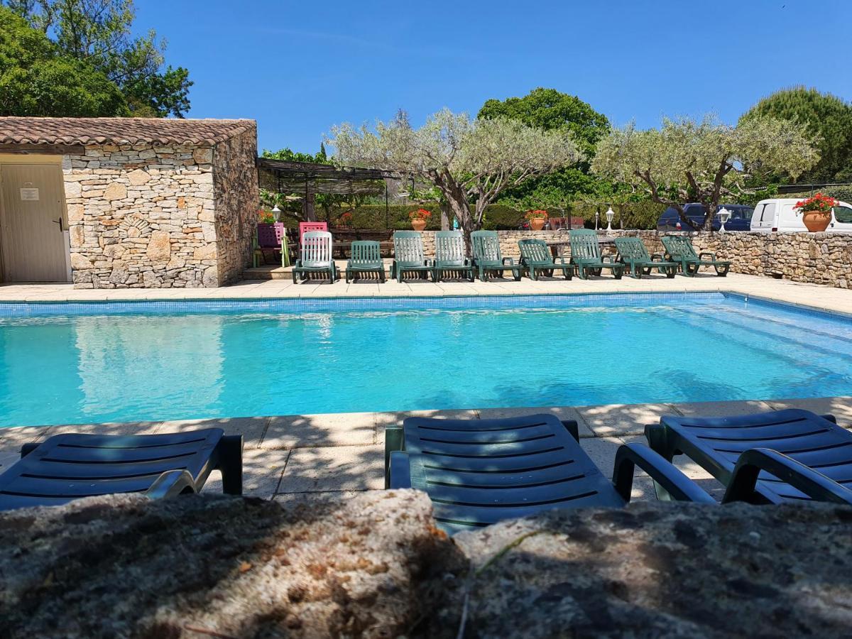 Logis Hotel Restaurant L'Escarbille Saint-Martin-dʼArdèche Bagian luar foto